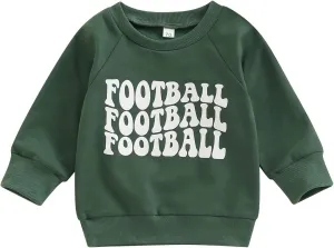 Toddler Baby Halloween Outfit Boy Girl Pumpkin Sweatshirt Crewneck Pullover Sweater Long Sleeve Shirt Fall Clothes