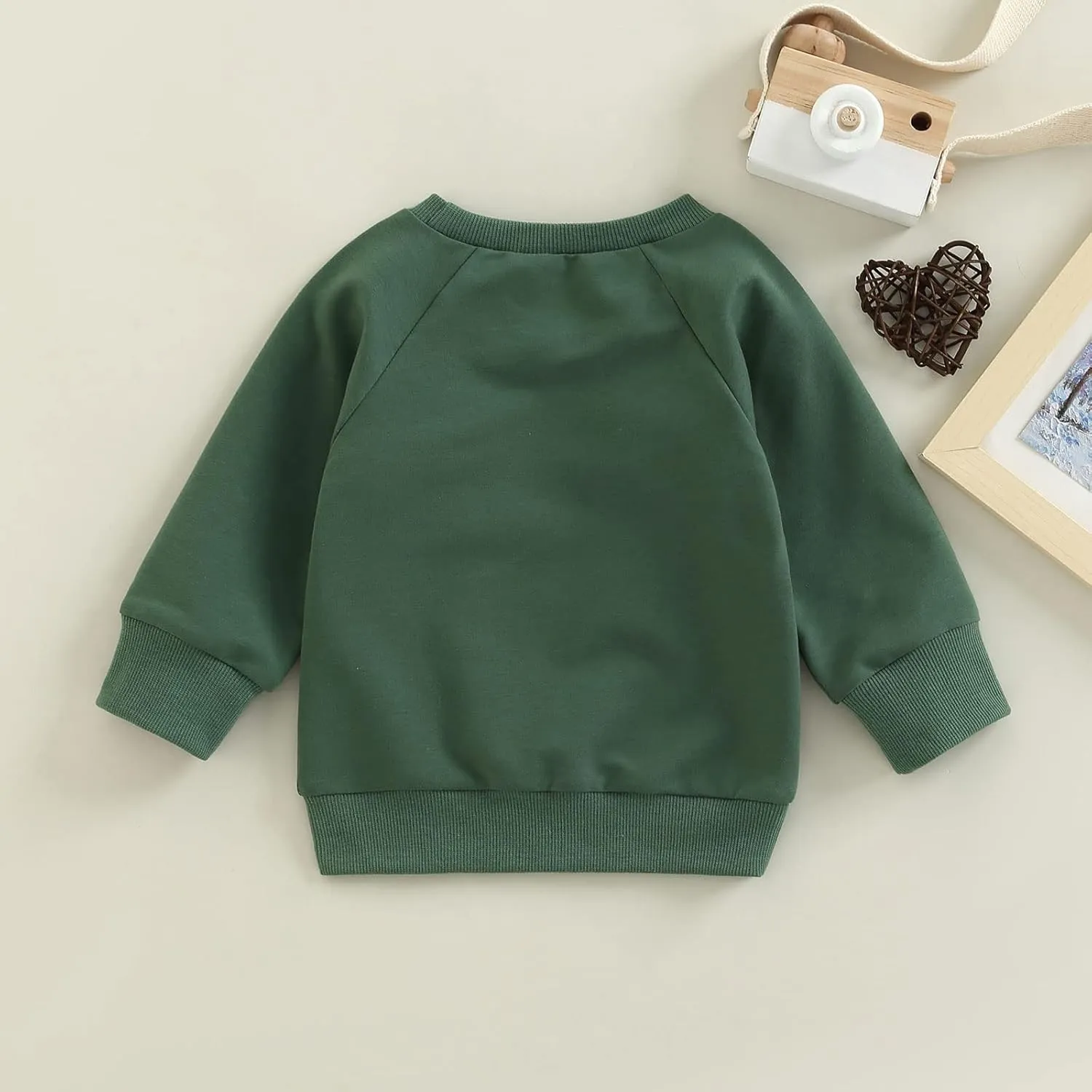 Toddler Baby Halloween Outfit Boy Girl Pumpkin Sweatshirt Crewneck Pullover Sweater Long Sleeve Shirt Fall Clothes