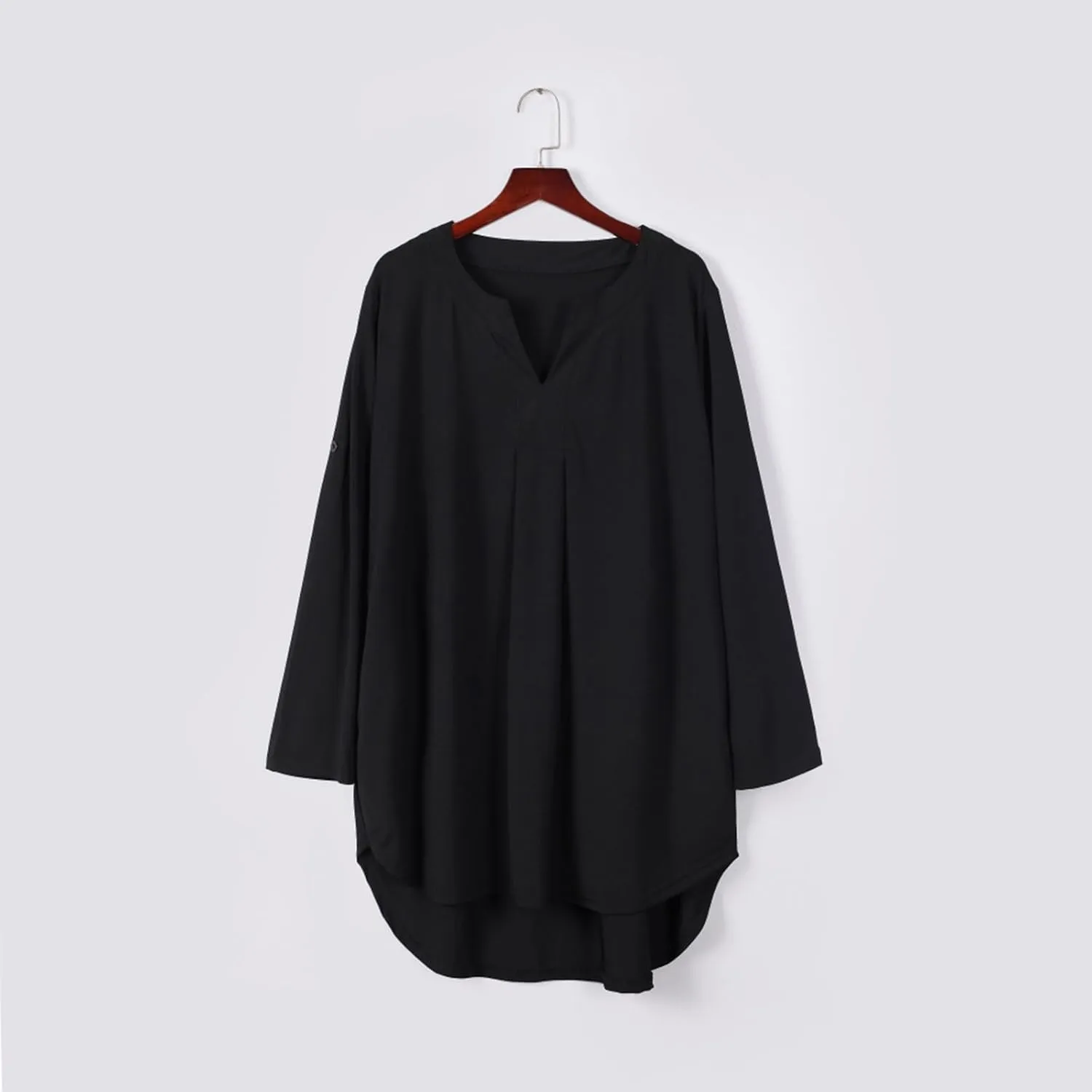 Women Button Down Shirts Dresses Ruffle Sleeve Solid Color Button Down Shift Dresses with Pockets Beach Cover up