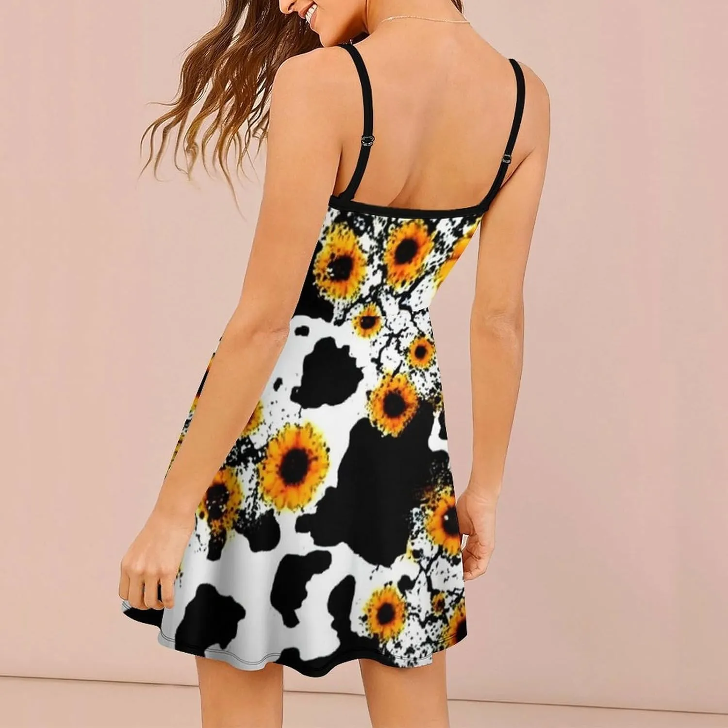 Women Girls Wrap Sleeveless Bodycon Cami Dress for Party Holiday Beach