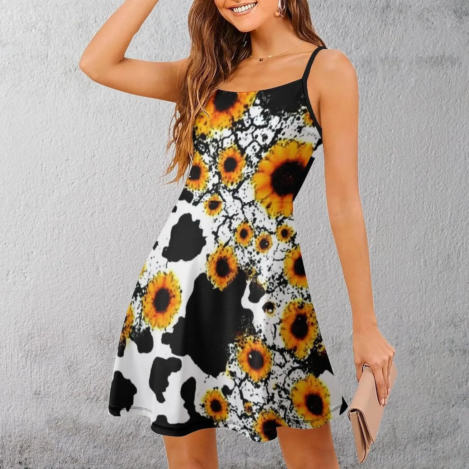 Women Girls Wrap Sleeveless Bodycon Cami Dress for Party Holiday Beach