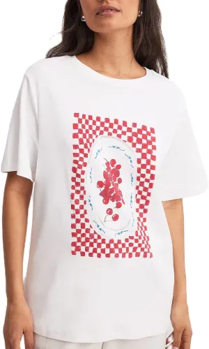Women Oversized Graphic T Shirts Y2K Vintage Aesthetic Prppy Shirts Cute Band Baggy Tees Trendy Teens Streetwear