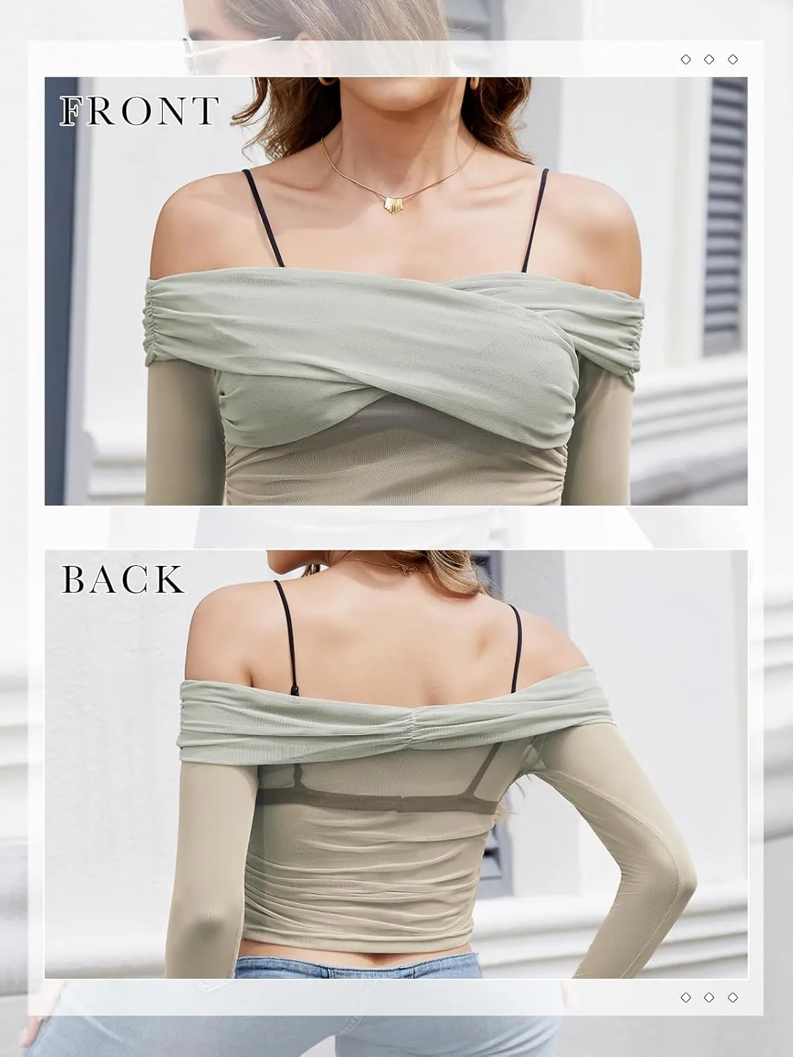 Women T Shirts V Neck Sheer Mesh Long Sleeve Trendy Casual Tee Shirts Party Clubwear Shirt 2024