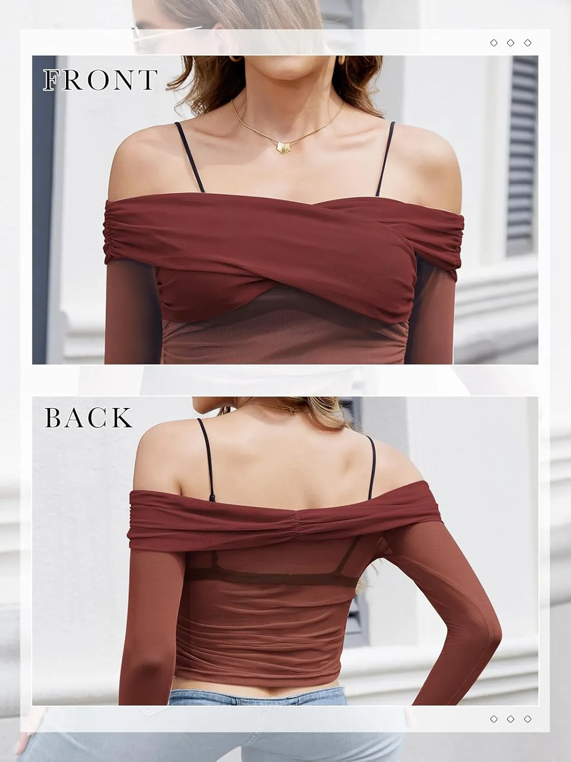 Women T Shirts V Neck Sheer Mesh Long Sleeve Trendy Casual Tee Shirts Party Clubwear Shirt 2024