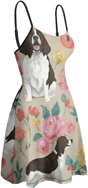 Women's Casual Loose Flowy Swing Shift Dresses for Vacation Party Wedding