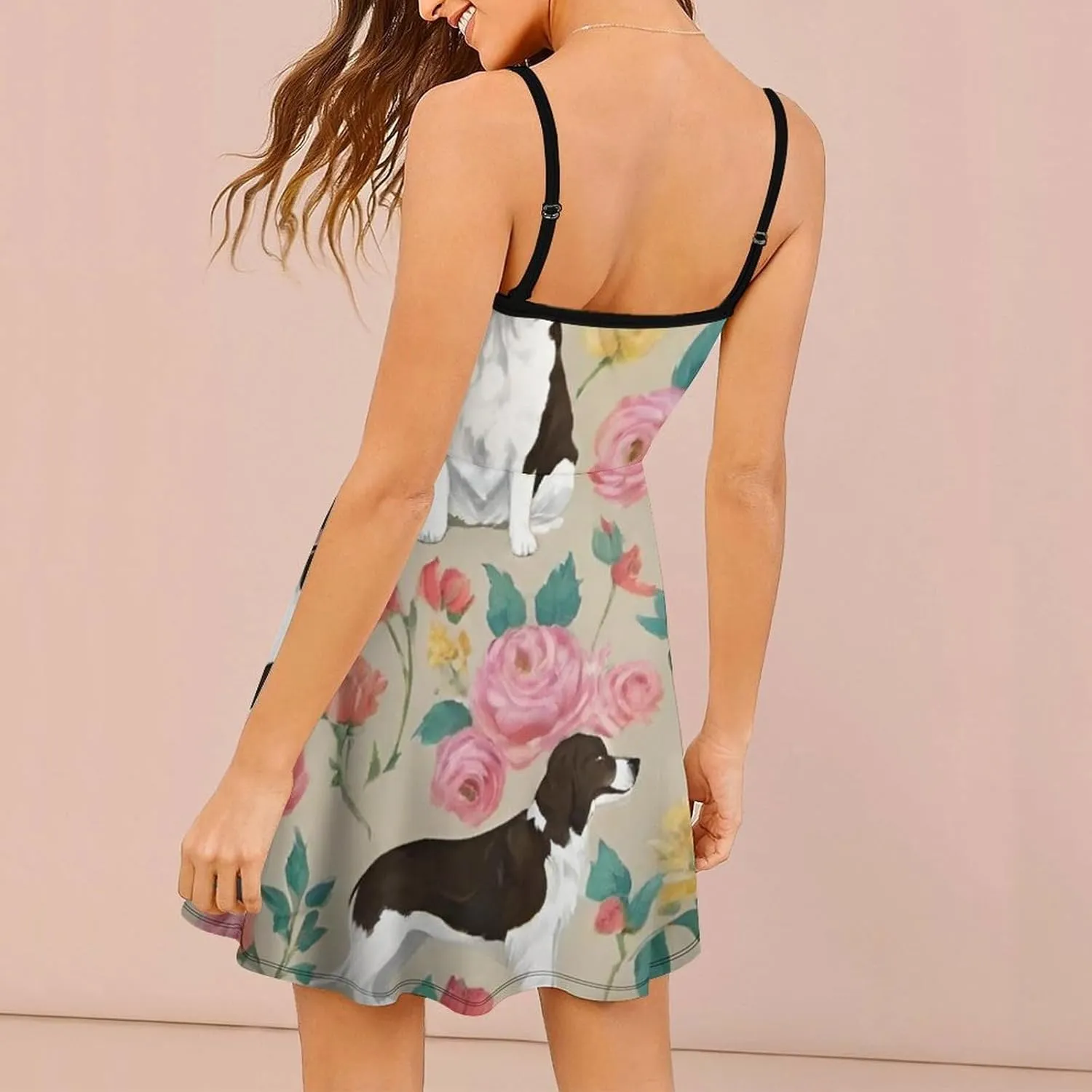 Women's Casual Loose Flowy Swing Shift Dresses for Vacation Party Wedding