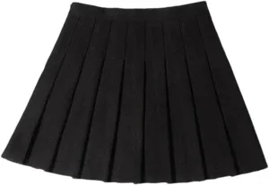 Women's Fashion Pleated Skirt  School Uniform High Waisted Skirt Mini Skirt for Girls Tennis Skirts