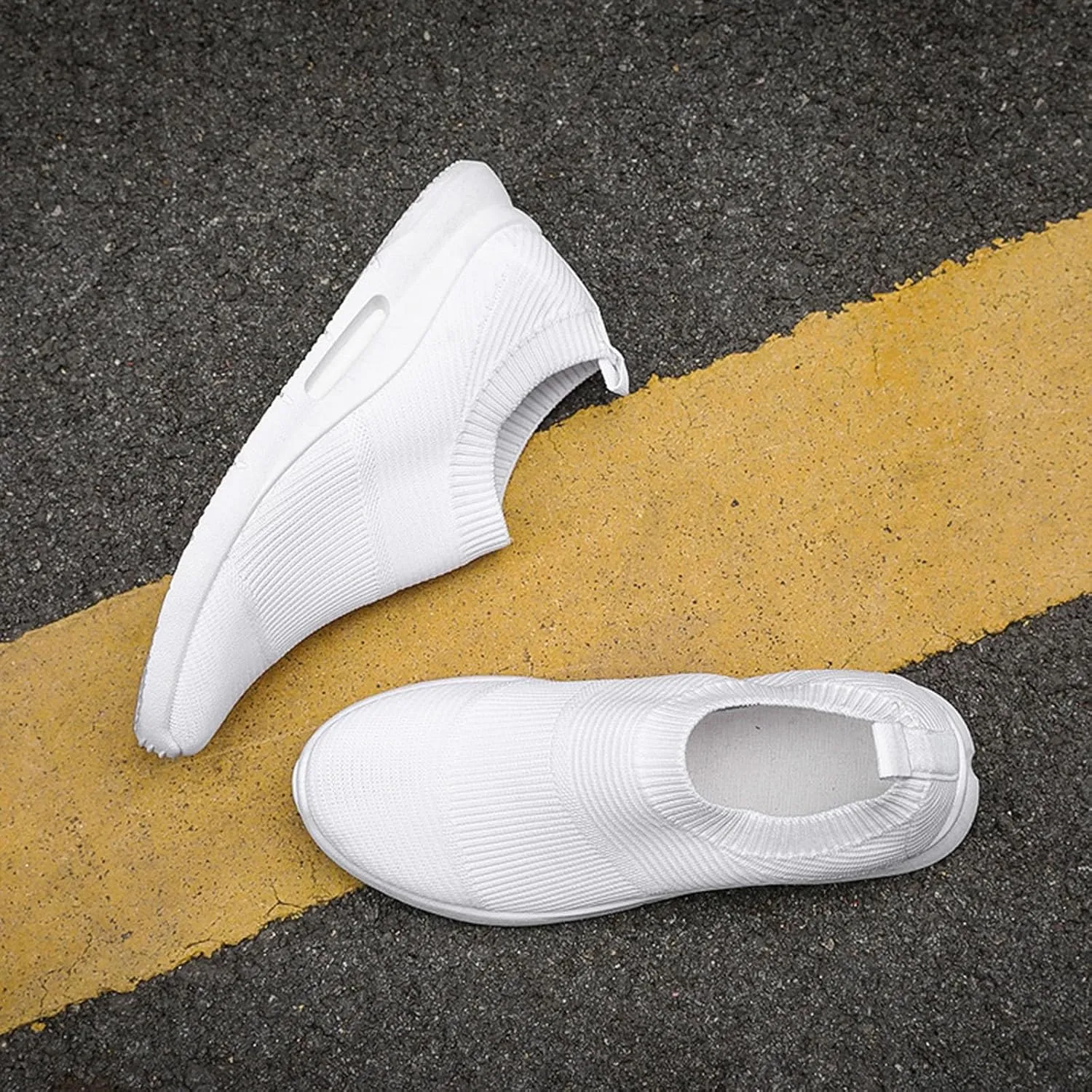 Women's Fashion Sneaker Non Slip Breathable Lightweight Comfortable Lace Up Man Shoes Casual Loafer Platform Shoes for Women Cheap Sneakers for Men