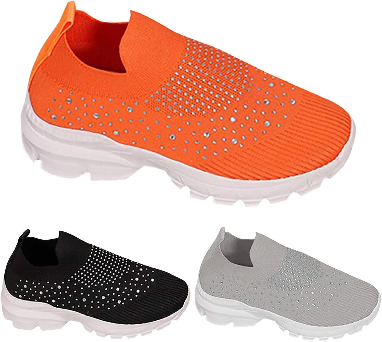 Women's Fashion Sneaker Non Slip Breathable Lightweight Comfortable Lace Up Walking Shoes Womens Women Shoes Loafers Womens High Top Sneakers