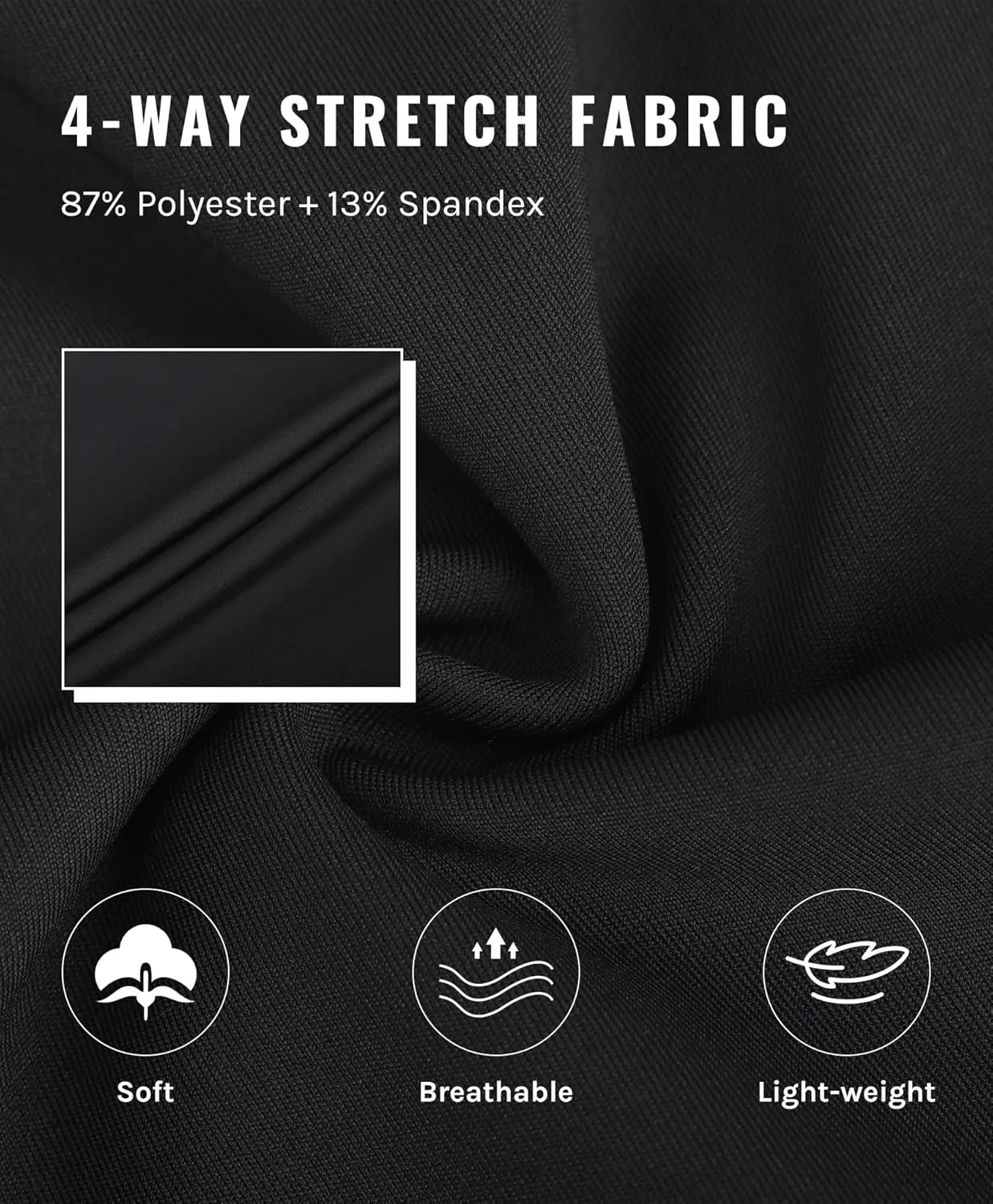 Women's Pants with Deep Pockets, 7/8 Stretch Ankle Sweatpants for Golf, Athletic, Lounge, Travel, Work