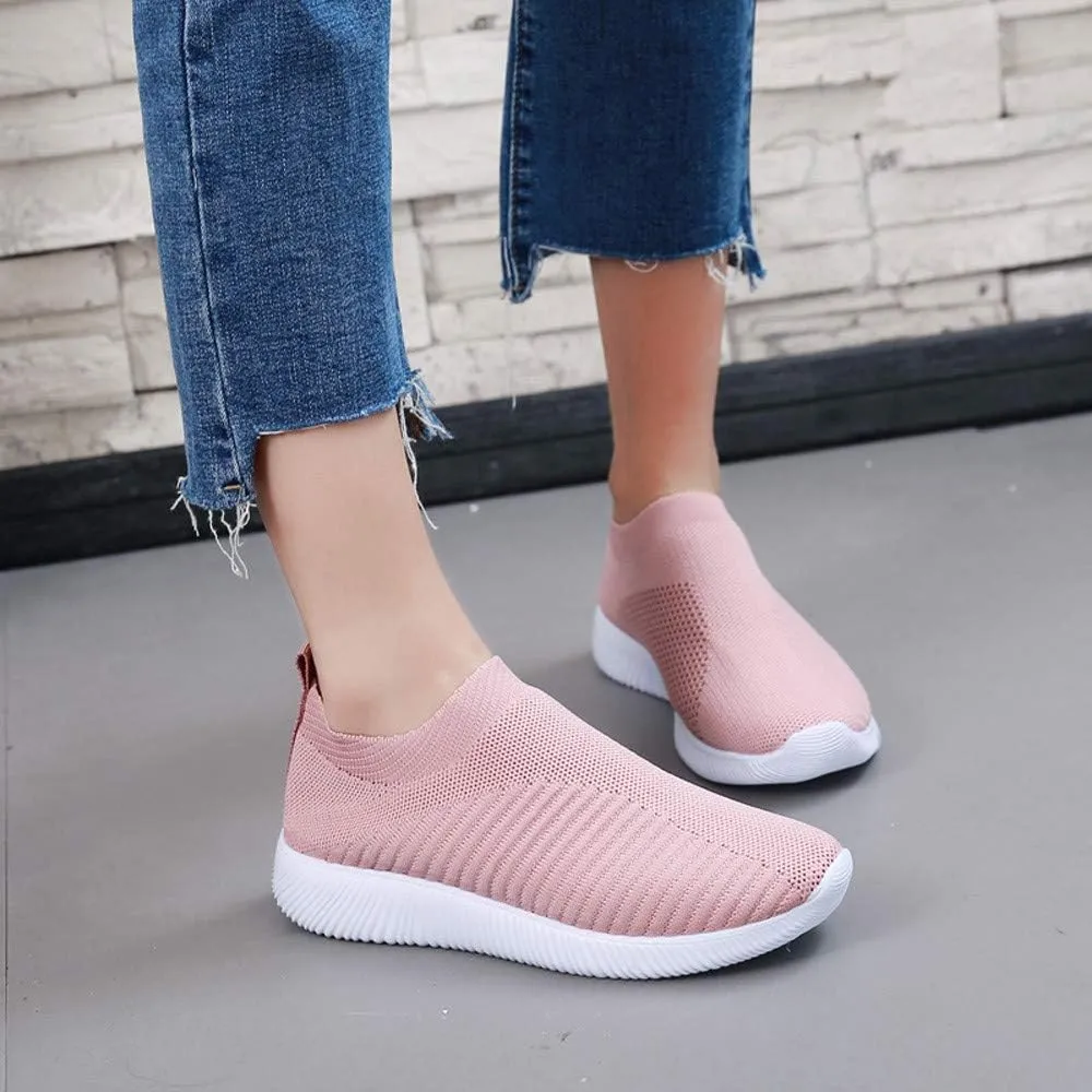 Women's Sneakers Wide Lightweight Work Slip Resistant Breathable Mens Black Running Shoes Women's Loafers with Arch Support Men Sneakers