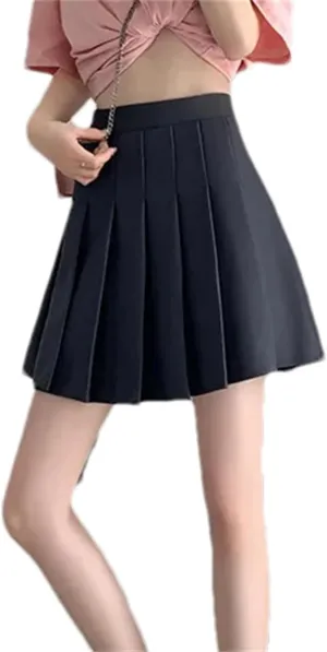 Women's Summer Casual Skirt  High Waist Mini Pleated Skirt Lightweight Golf Skirt