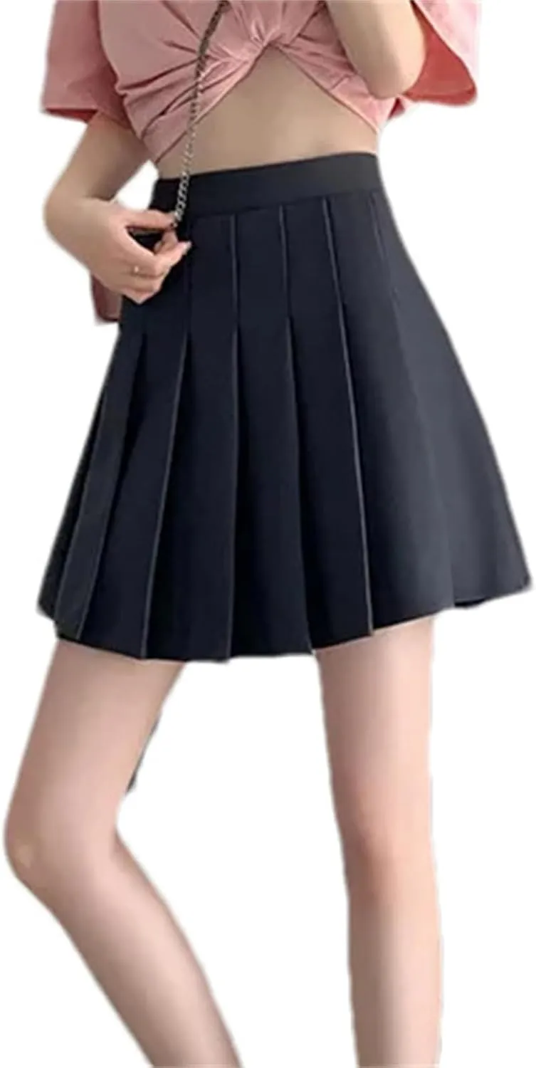 Women's Summer Casual Skirt  High Waist Mini Pleated Skirt Lightweight Golf Skirt