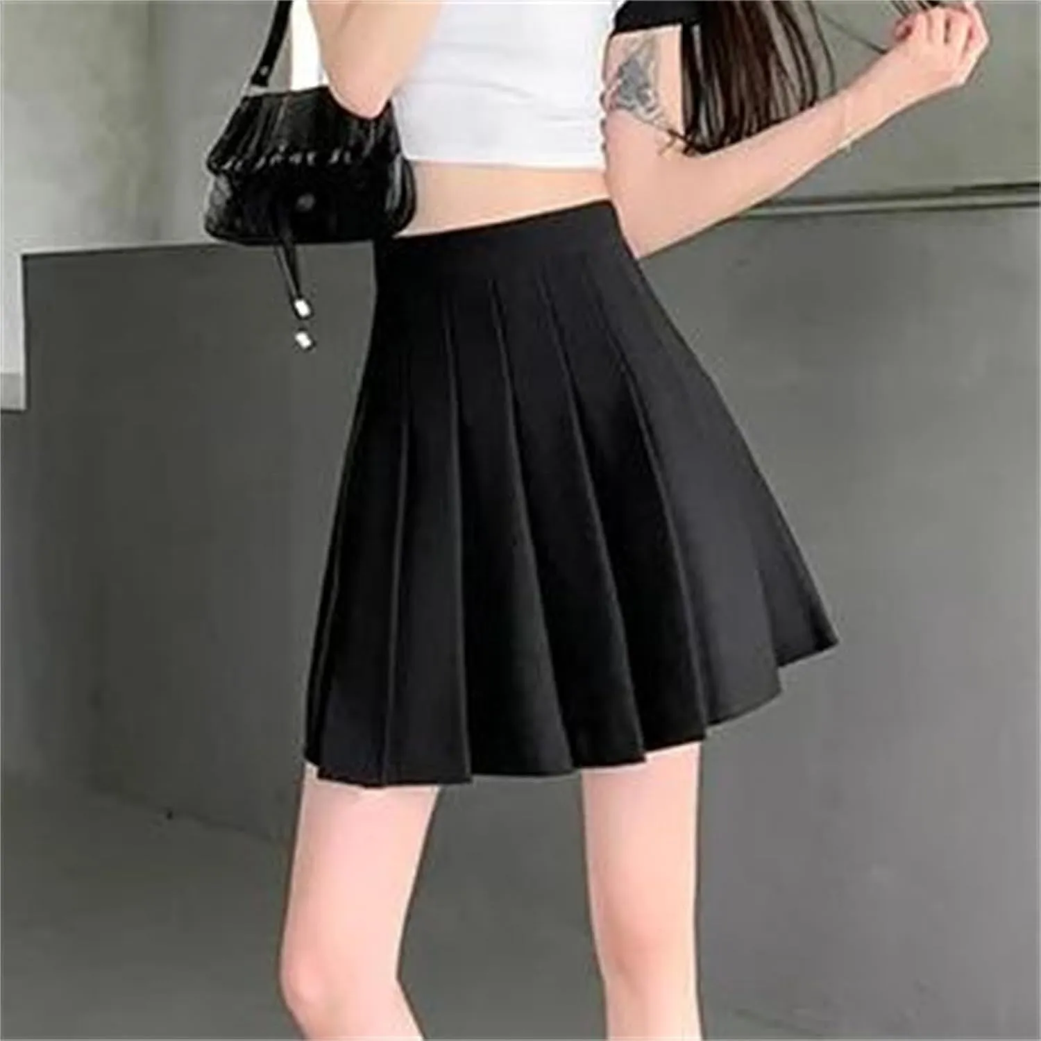 Women's Summer Casual Skirt  High Waist Mini Pleated Skirt Lightweight Golf Skirt