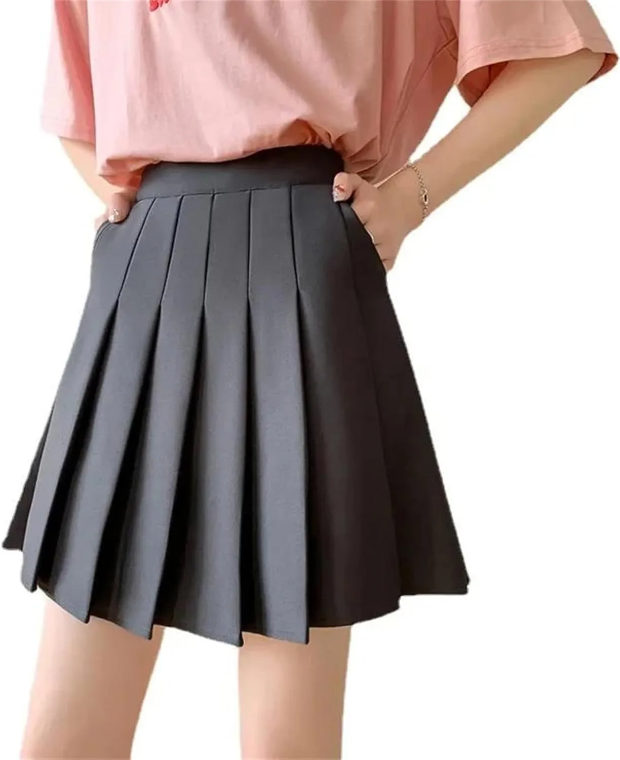 Women's Summer Casual Skirt  High Waist Mini Pleated Skirt Lightweight Golf Skirt